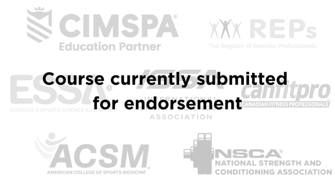 Currently submitted for endorsement