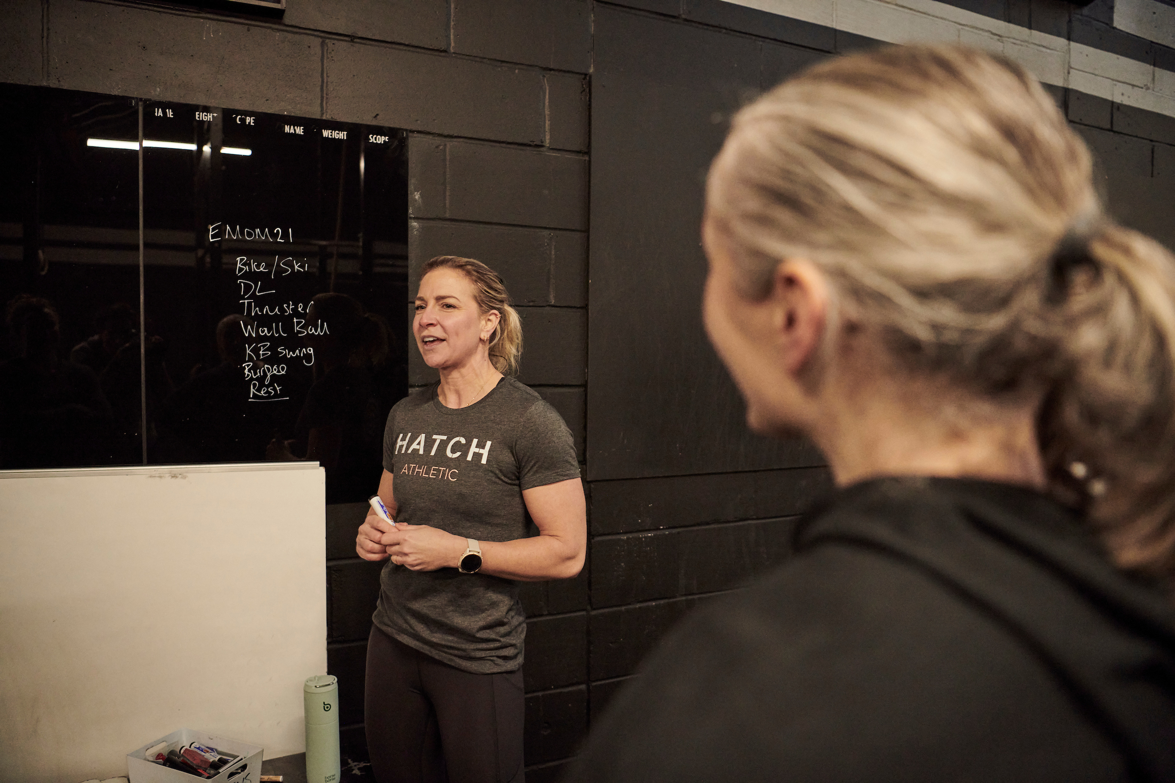 Aby teaching at a Hatch workshop